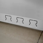 Corven · Straight Workstation Cubicle, White
