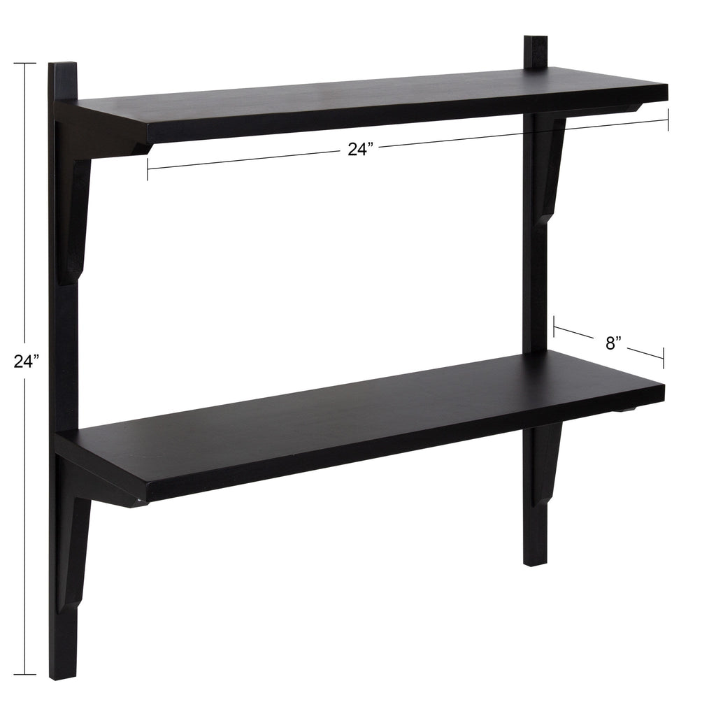 Meridien Wood Wall Shelf