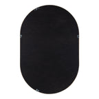 Hutton Wood Framed Capsule Mirror