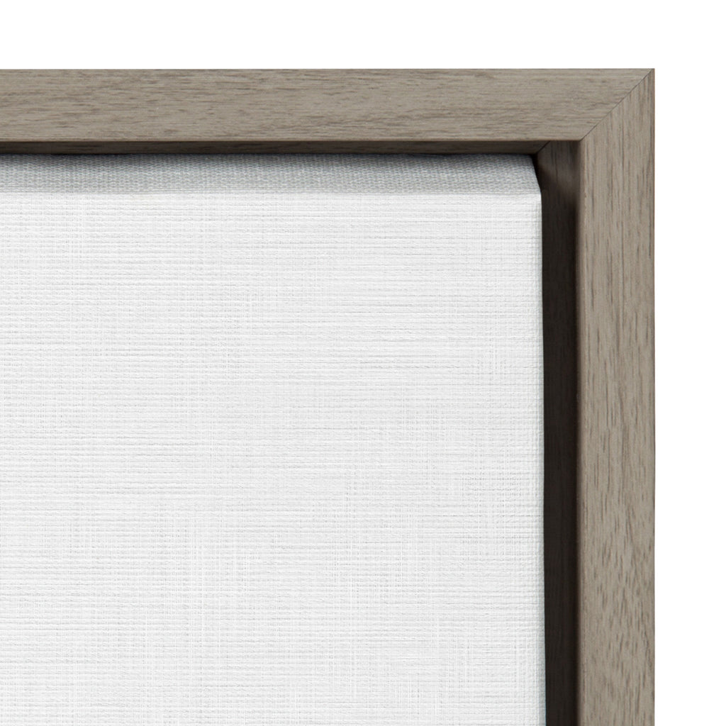 Sylvie Football Portrait Framed Canvas, Gray 18x24