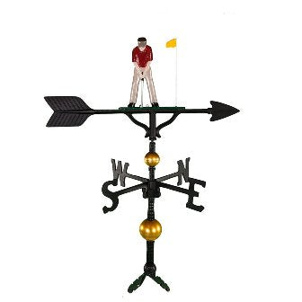 Montague Metal Products Wv-389-Nc 300 Series 32 In. Deluxe Color Weathervane
