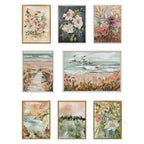 Sylvie Rose Bouquet Framed Canvas by Annie Quigley