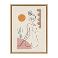 Sylvie Sunset Framed Canvas by Rachel Lee of My Dream Wall