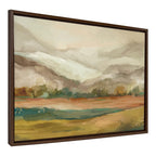 Sylvie Mountainscape Framed Canvas by Annie Quigley