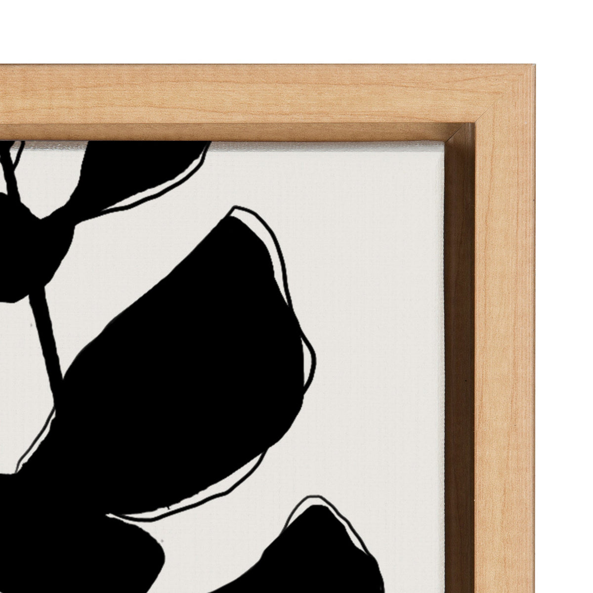 Sylvie BB Branch Framed Canvas by Border Bloom