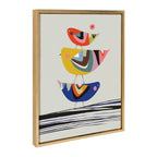 Sylvie The Family Tree Framed Canvas by Rachel Lee of My Dream Wall