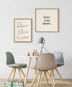 Sylvie Bless This Mess Framed Canvas by Maggie Price