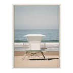 Sylvie Surf Shack Framed Canvas by Crystal Lynn Collins