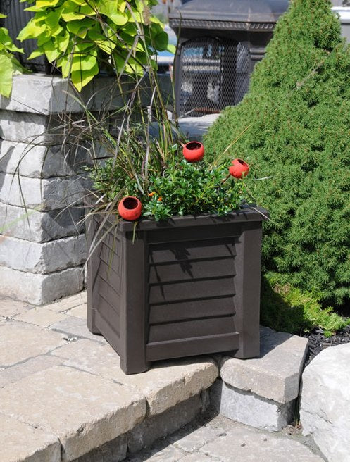Mayne 5866-Es Lakeland 16X16 Planter Espresso