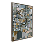 Sylvie Deco Nadeau Framed Canvas by Leah Nadeau