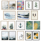 Sylvie Close Your Eyes and Remember 4 Framed Canvas by Maja Mitrovic of Makes My Day Happy