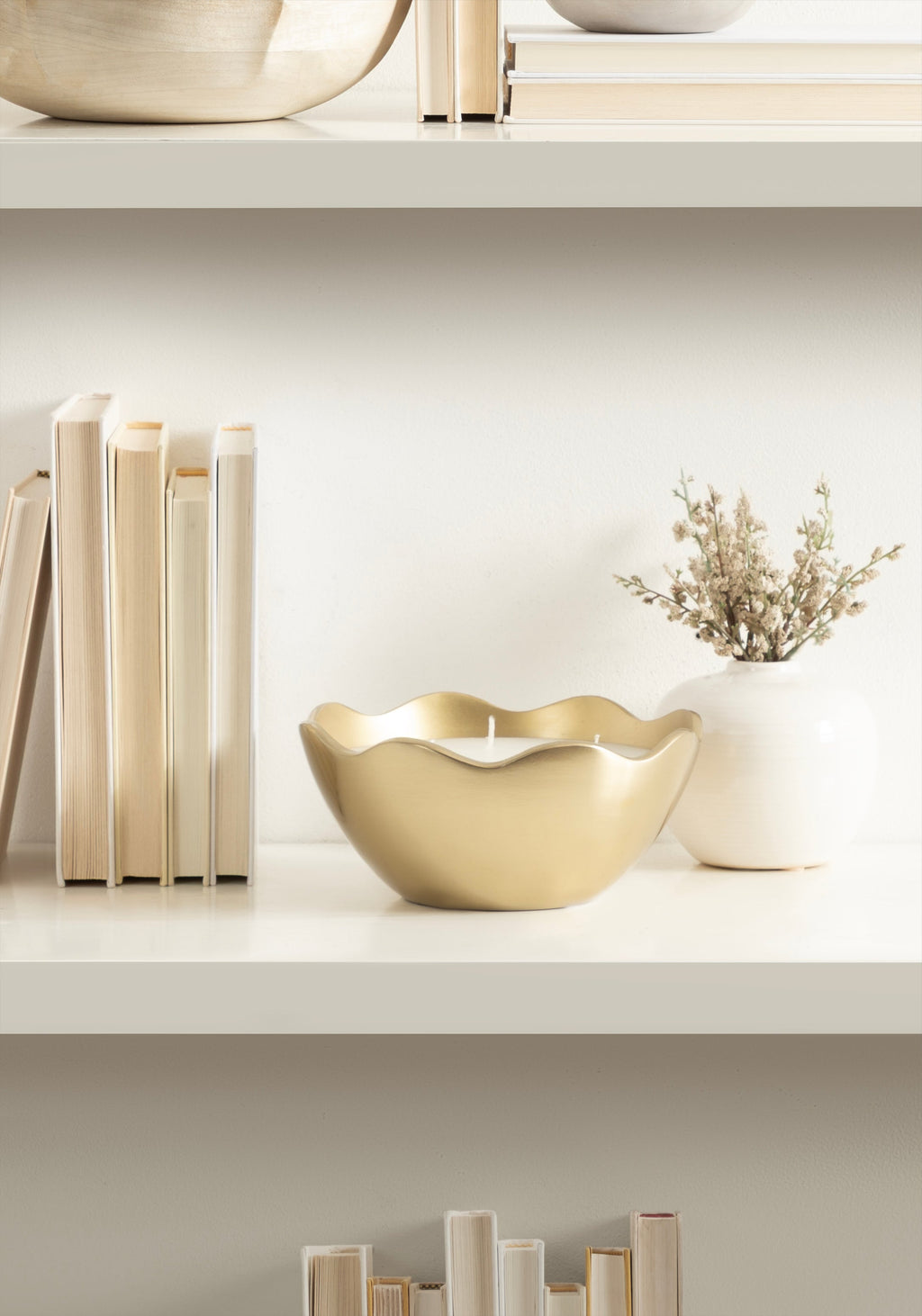 Alessia Metal Candle Bowl