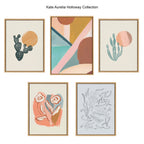 Sylvie Desert Sand Framed Canvas by Kate Aurelia Holloway