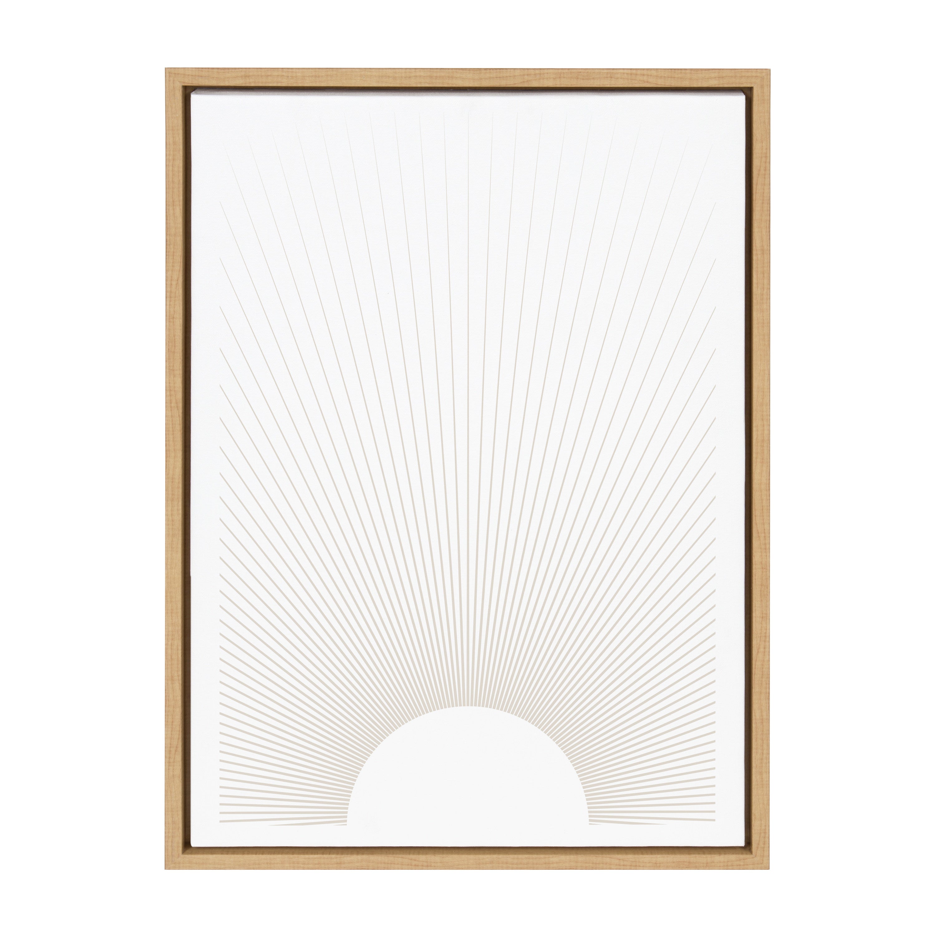 Sylvie Sun Rays Framed Canvas by Rocket Jack