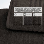 Luxury Combed Cotton Bath Towel Set - Karina Collection