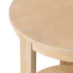 Foxford Round Wood Side Table