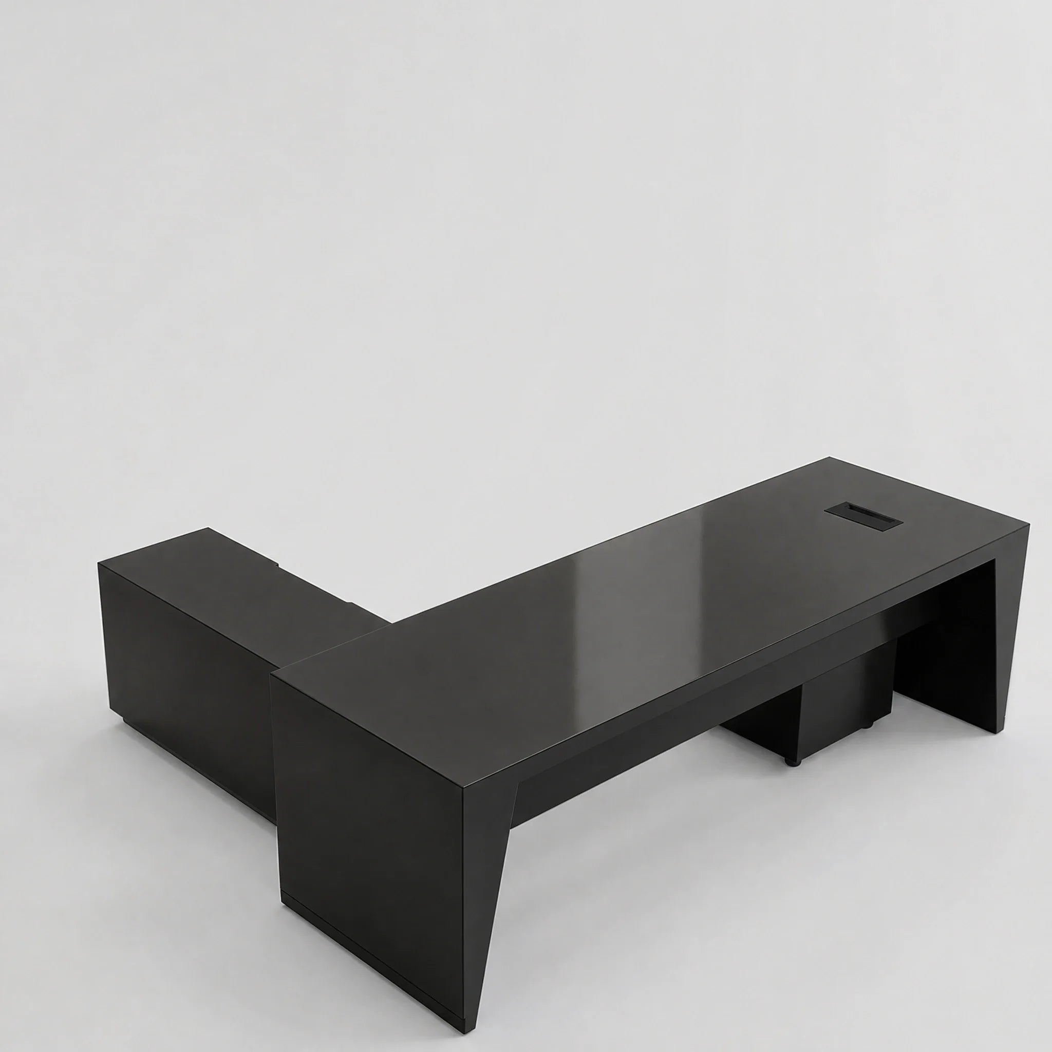 Newton · Executive Desk w/ Mobile Storage