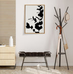 Sylvie BB Branch Framed Canvas by Border Bloom