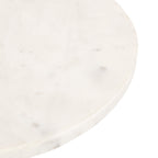 Baronet Round Marble and Metal Table