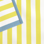 Oversized Striped Border Cabana Beach Towels - Santa Cruz
