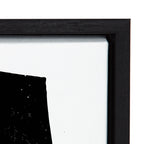 Sylvie Colliding Shapes Framed Canvas by Statement Goods