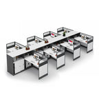 Norven · L-Shaped Cubicle Office Workstation