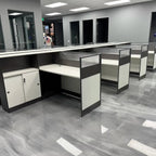 Norven · L-Shaped Cubicle Office Workstation