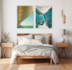 Sylvie Gulf Winds Framed Canvas by Alicia Bock