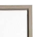 Sylvie Kitty Framed Canvas by Simon Te of Tai Prints