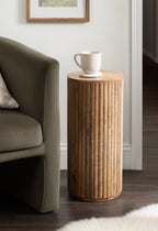 Reid Wood Drink Table