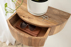 Reid Floating Wood Side Table