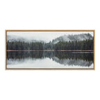 Sylvie Still Reflection Framed Canvas by Emiko and Mark Franzen of F2Images