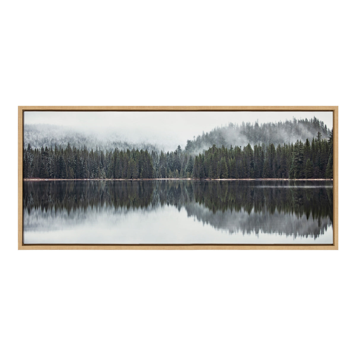 Sylvie Still Reflection Framed Canvas by Emiko and Mark Franzen of F2Images