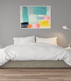 Sylvie United Colors I Framed Canvas by Amy Lighthall
