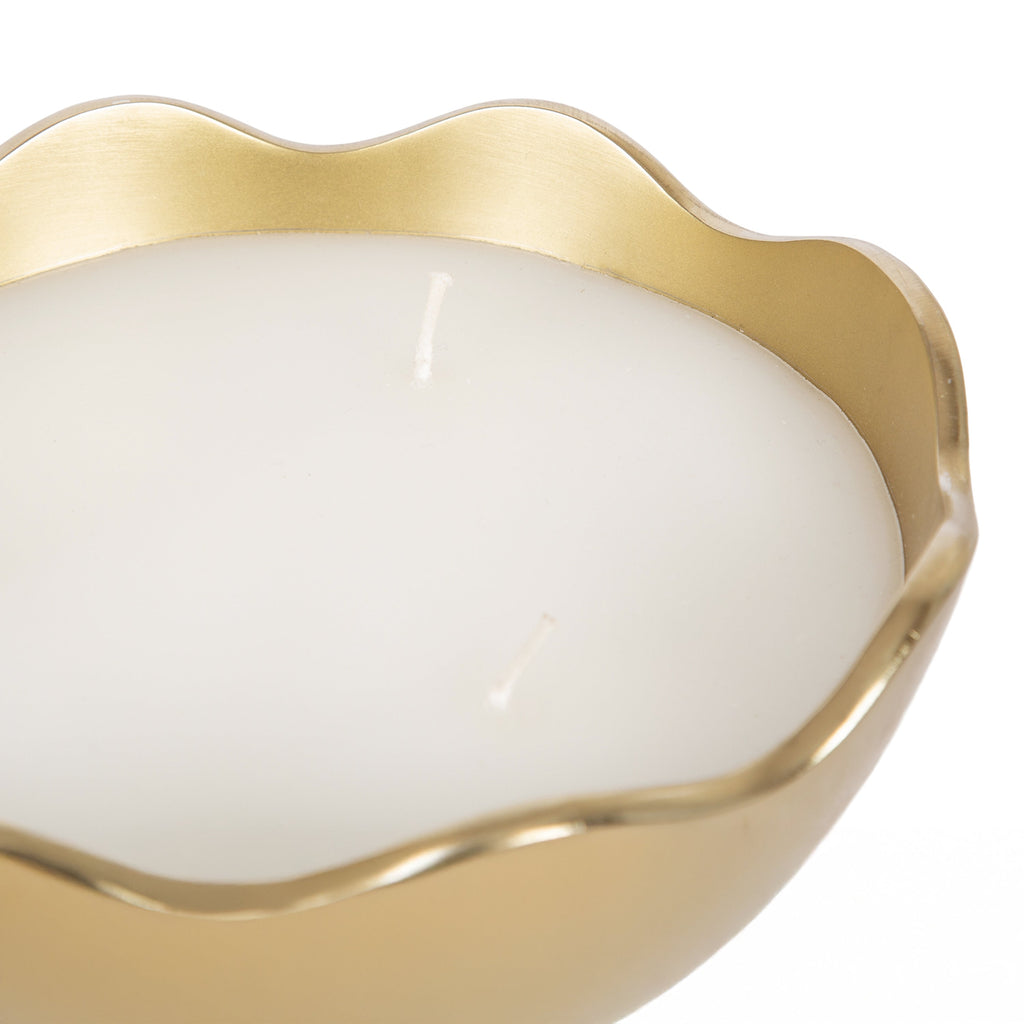 Alessia Metal Candle Bowl