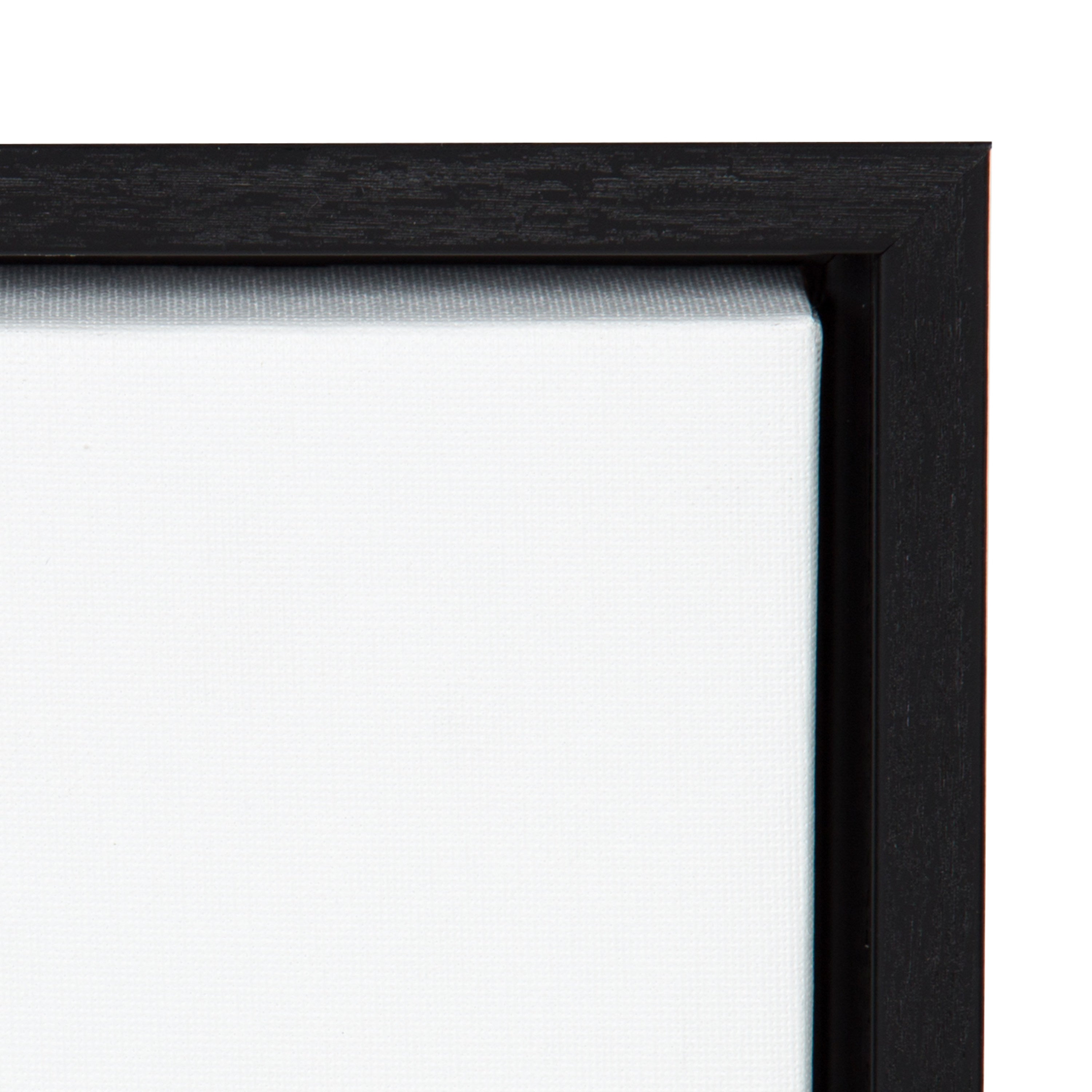 Sylvie Modern Baby Owl Framed Canvas by Rachel Lee of My Dream Wall