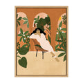 Sylvie Mediterranean Life Framed Canvas by Alja Horvat
