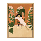 Sylvie Mediterranean Life Framed Canvas by Alja Horvat