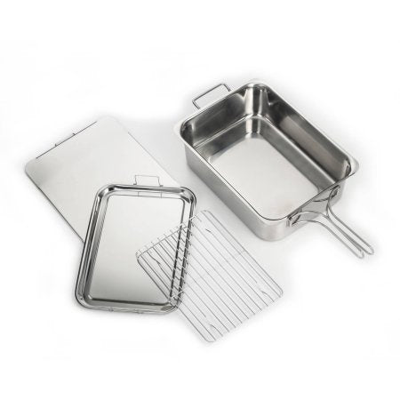 Cookpro 584 Stainless Steel Stovetop Smoker  Silver