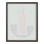 Blake Bloody Mary Framed Printed Art by Amber Leaders Designs