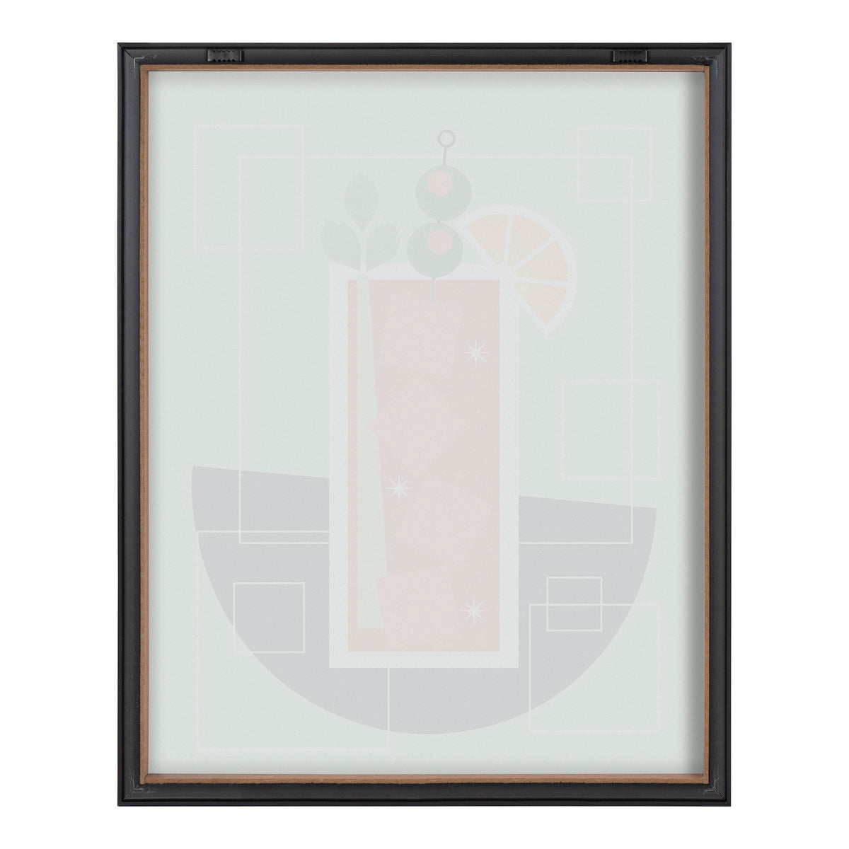 Blake Bloody Mary Framed Printed Art by Amber Leaders Designs