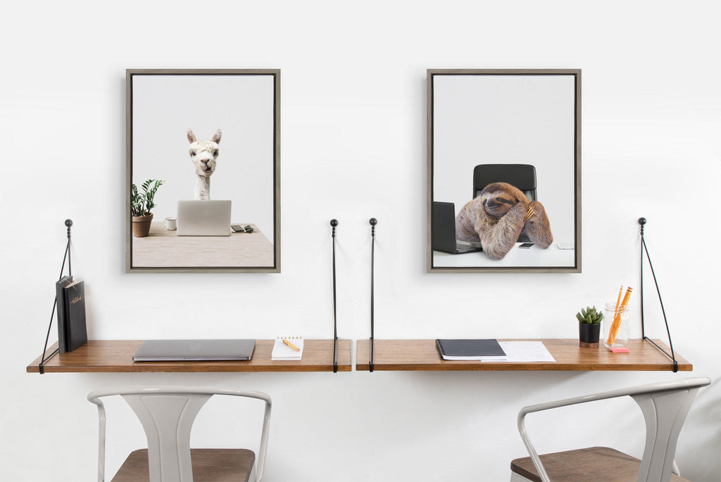 Sylvie Mr. Al Paca here,  I’m in Distribution Framed Canvas by The Creative Bunch Studio