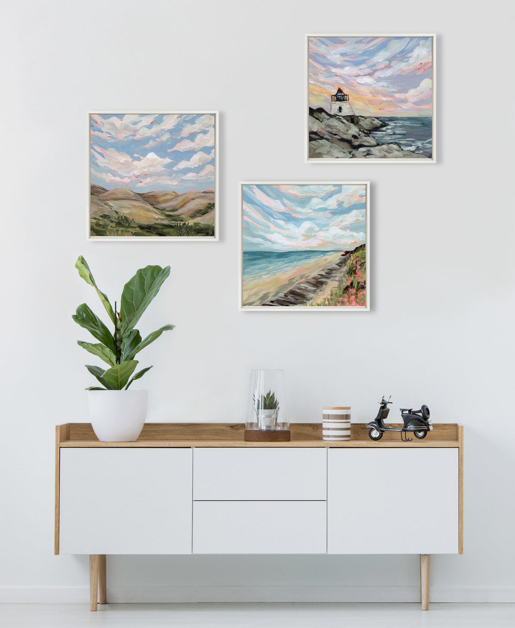 Sylvie Rhode Island Framed Canvas by Emily Kenney