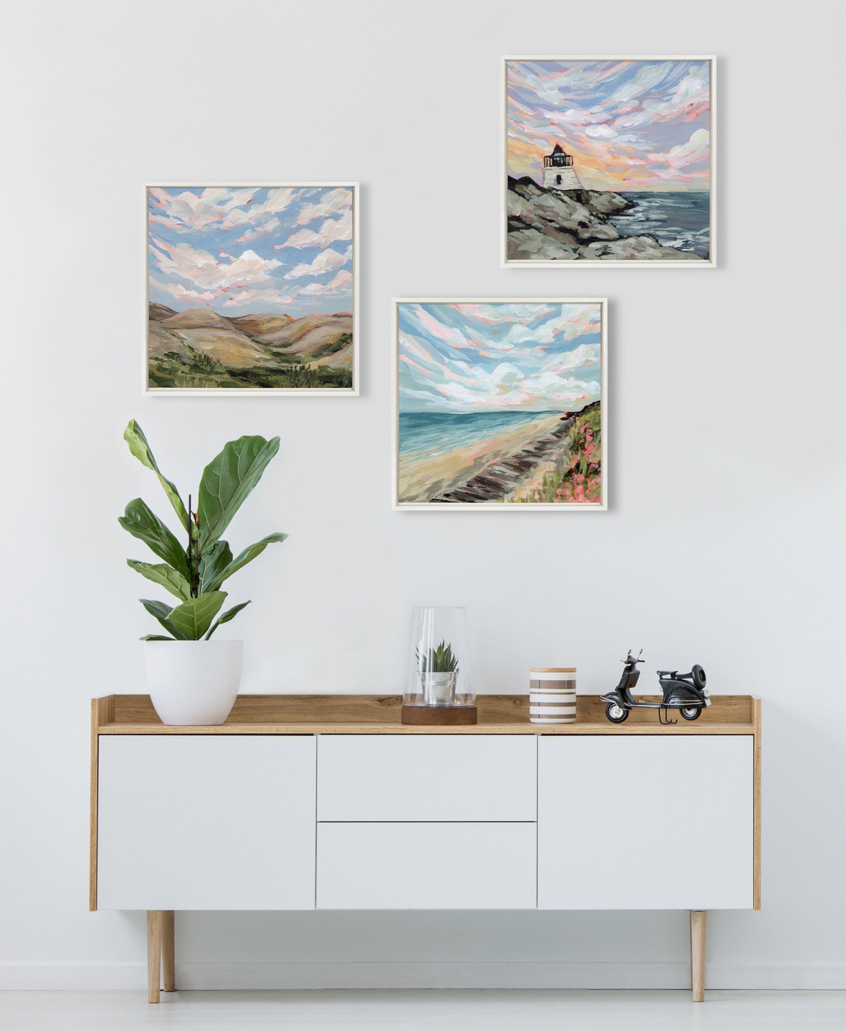 Sylvie Rhode Island Framed Canvas by Emily Kenney
