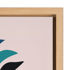 Sylvie Parakeet Framed Canvas by Rachel Lee of My Dream Wall