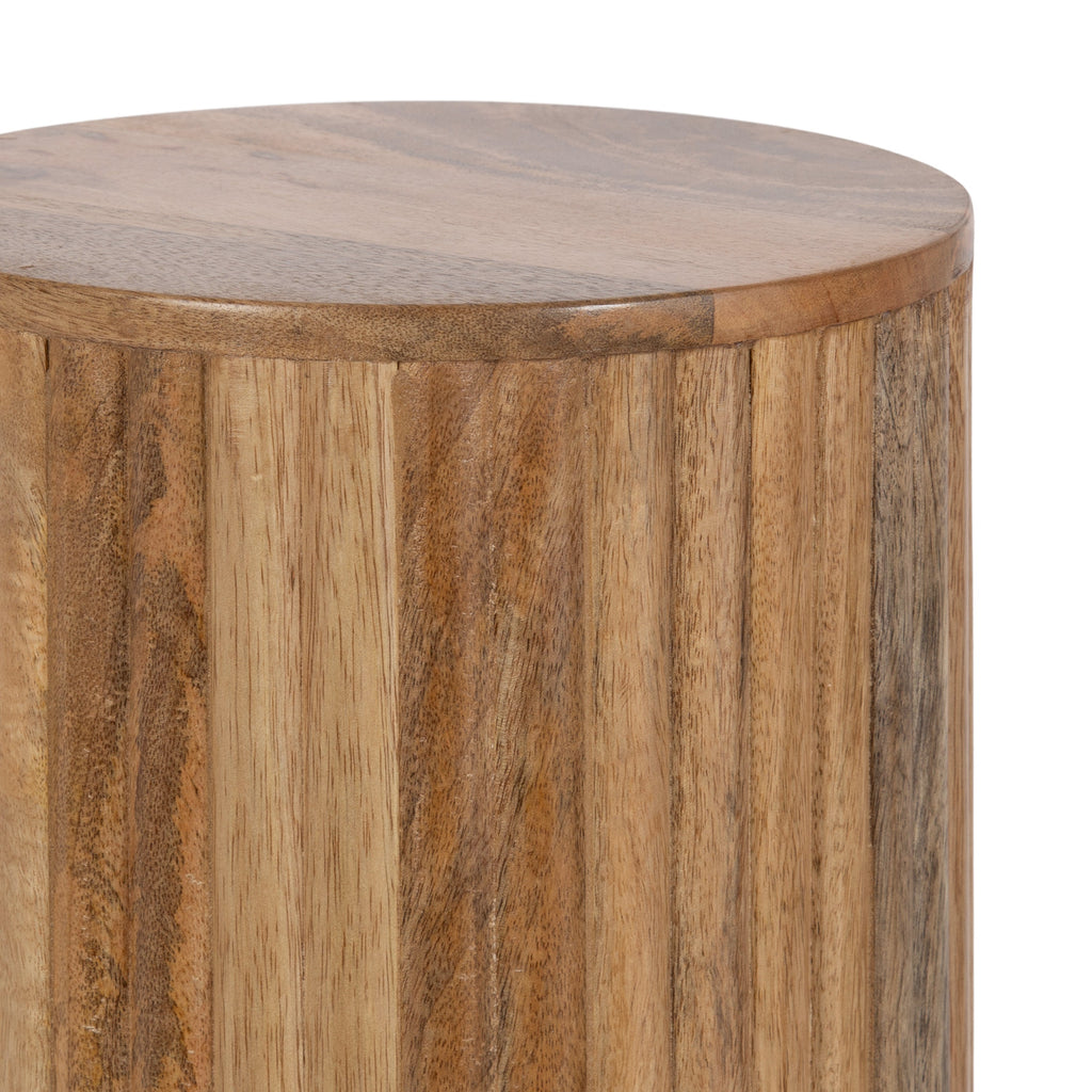Reid Wood Drink Table