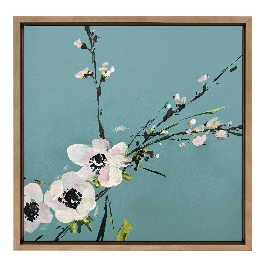 Sylvie It Could Have Gone Two Ways They Said Framed Canvas by Emma Daisy