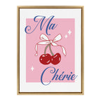 Sylvie Ma Cherie Framed Canvas by Alli Standefer