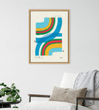 Sylvie A Plan For Myself Framed Canvas by Amber Vittoria