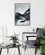 Sylvie Close Your Eyes and Remember 4 Framed Canvas by Maja Mitrovic of Makes My Day Happy
